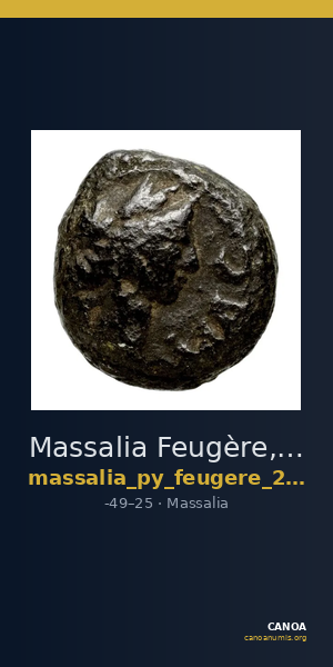 Massalia Feugère, Py 2011 PBM.69-70 — CANOA