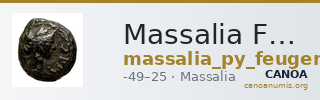 Massalia Feugère, Py 2011 PBM.69-70 — CANOA