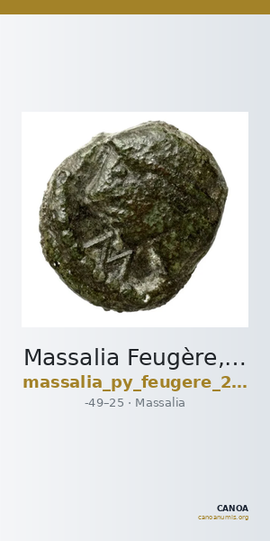 Massalia Feugère, Py 2011 PBM.71 — CANOA