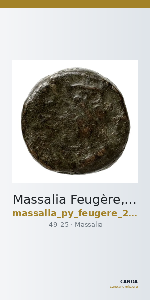 Massalia Feugère, Py 2011 PBM.72 — CANOA