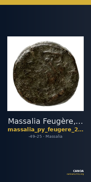 Massalia Feugère, Py 2011 PBM.72 — CANOA