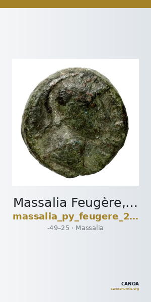 Massalia Feugère, Py 2011 PBM.73 — CANOA