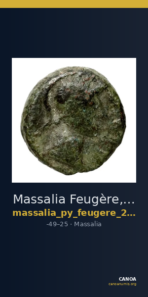 Massalia Feugère, Py 2011 PBM.73 — CANOA