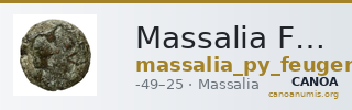 Massalia Feugère, Py 2011 PBM.74-6 — CANOA