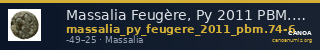 Massalia Feugère, Py 2011 PBM.74-6 — CANOA