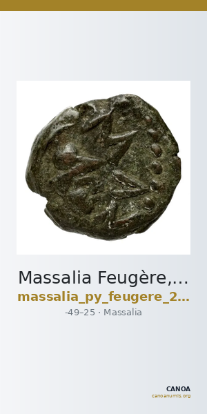 Massalia Feugère, Py 2011 PBM.77 — CANOA