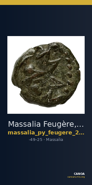 Massalia Feugère, Py 2011 PBM.77 — CANOA