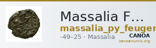 Massalia Feugère, Py 2011 PBM.77 — CANOA