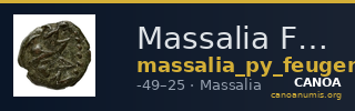 Massalia Feugère, Py 2011 PBM.77 — CANOA