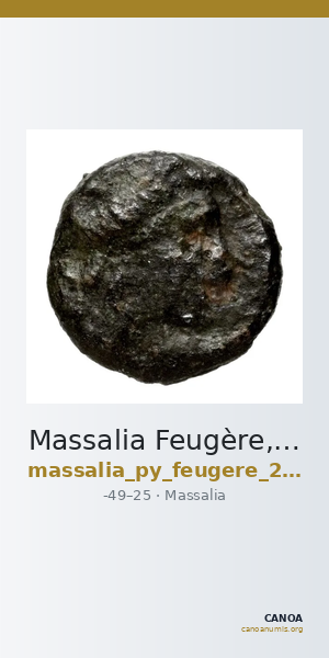 Massalia Feugère, Py 2011 PBM.78 — CANOA