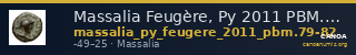 Massalia Feugère, Py 2011 PBM.79-82 — CANOA