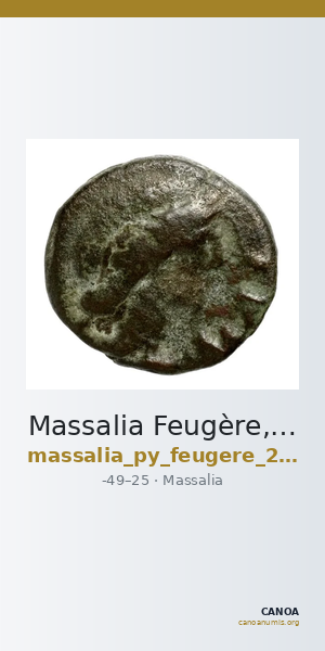 Massalia Feugère, Py 2011 PBM.83-4 — CANOA