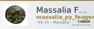 Massalia Feugère, Py 2011 PBM.83-4 — CANOA