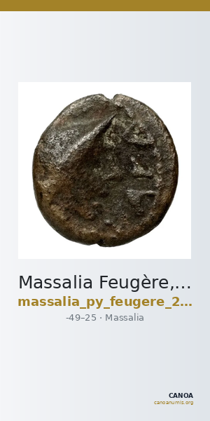 Massalia Feugère, Py 2011 PBM.85 — CANOA