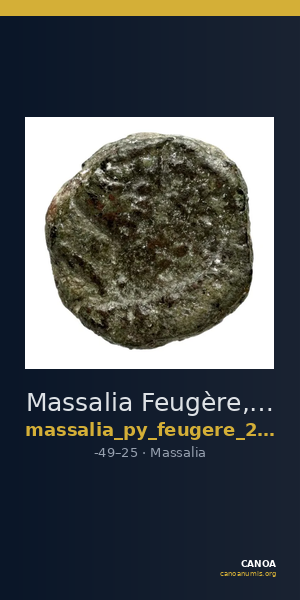 Massalia Feugère, Py 2011 PBM.86 — CANOA