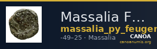 Massalia Feugère, Py 2011 PBM.86 — CANOA