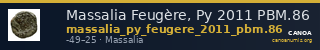 Massalia Feugère, Py 2011 PBM.86 — CANOA