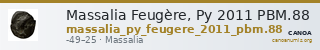 Massalia Feugère, Py 2011 PBM.88 — CANOA