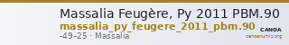 Massalia Feugère, Py 2011 PBM.90 — CANOA