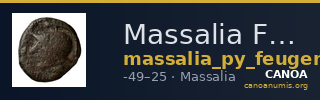 Massalia Feugère, Py 2011 PBM.91 — CANOA
