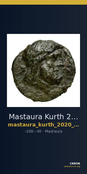 Mastaura Kurth 2020 Mastaura no. 15-17 — CANOA