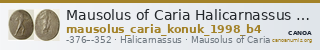 Mausolus of Caria Halicarnassus Konuk 1998 B4 — CANOA