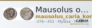 Mausolus of Caria Mylasa Konuk 1998 A1 — CANOA