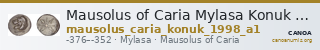 Mausolus of Caria Mylasa Konuk 1998 A1 — CANOA