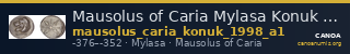 Mausolus of Caria Mylasa Konuk 1998 A1 — CANOA