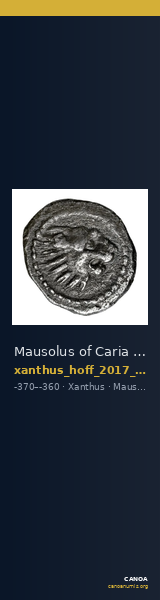 Mausolus of Caria Xanthus Hoff 2017 M307 — CANOA