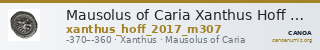 Mausolus of Caria Xanthus Hoff 2017 M307 — CANOA
