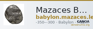 Mazaces Babylon Le Rider 1997 pseudo-atheniens 6-9 — CANOA
