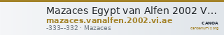 Mazaces Egypt van Alfen 2002 VI ae — CANOA