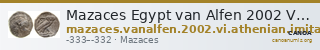 Mazaces Egypt van Alfen 2002 VI Athenian imitations — CANOA
