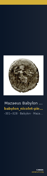 Mazaeus Babylon Nicolet-Pierre 1999 M1-7 — CANOA