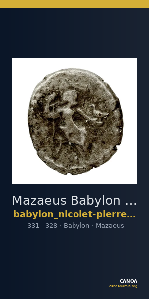 Mazaeus Babylon Nicolet-Pierre 1999 M1-7 — CANOA