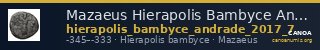 Mazaeus Hierapolis Bambyce Andrade 2017 Series 7 — CANOA