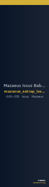 Mazaeus Issus Babelon 1910 714 — CANOA