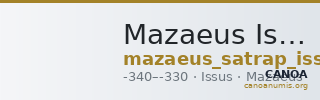 Mazaeus Issus Babelon 1910 714 — CANOA