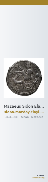 Mazaeus Sidon Elayi 2004 IV.6.1 — CANOA