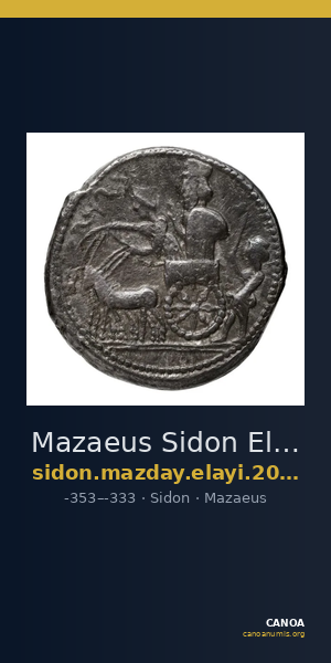 Mazaeus Sidon Elayi 2004 IV.6.1 — CANOA