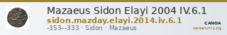 Mazaeus Sidon Elayi 2004 IV.6.1 — CANOA