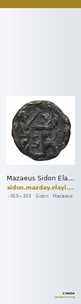 Mazaeus Sidon Elayi 2004 IV.6.2 — CANOA