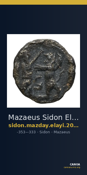 Mazaeus Sidon Elayi 2004 IV.6.2 — CANOA