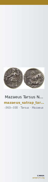 Mazaeus Tarsus Newell 1920 Series I — CANOA