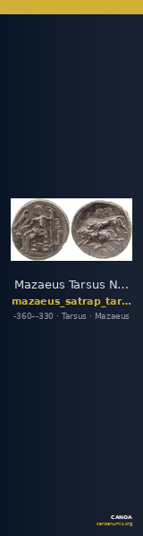 Mazaeus Tarsus Newell 1920 Series III — CANOA