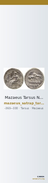 Mazaeus Tarsus Newell 1920 Series VI — CANOA
