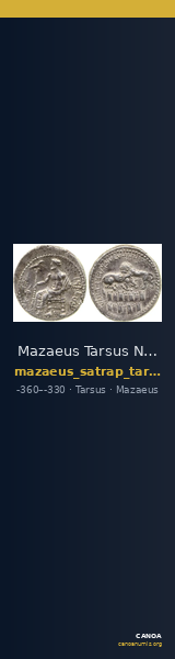 Mazaeus Tarsus Newell 1920 Series VI — CANOA