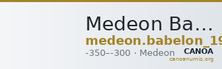 Medeon Babelon 1932 39-40 — CANOA