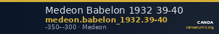 Medeon Babelon 1932 39-40 — CANOA